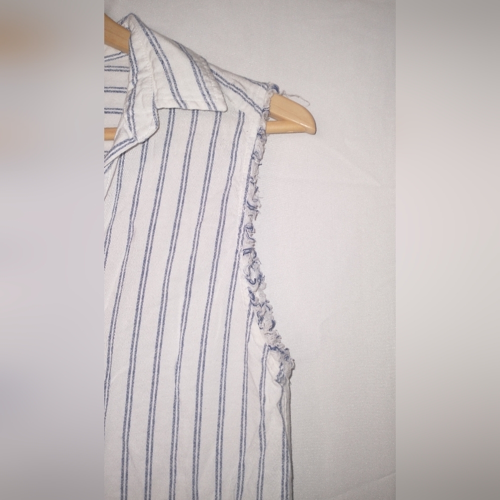A Loves A Striped Sleeveless Maxi Summer Beach Dress Anthropologie Dillards XS - Picture 3 of 6